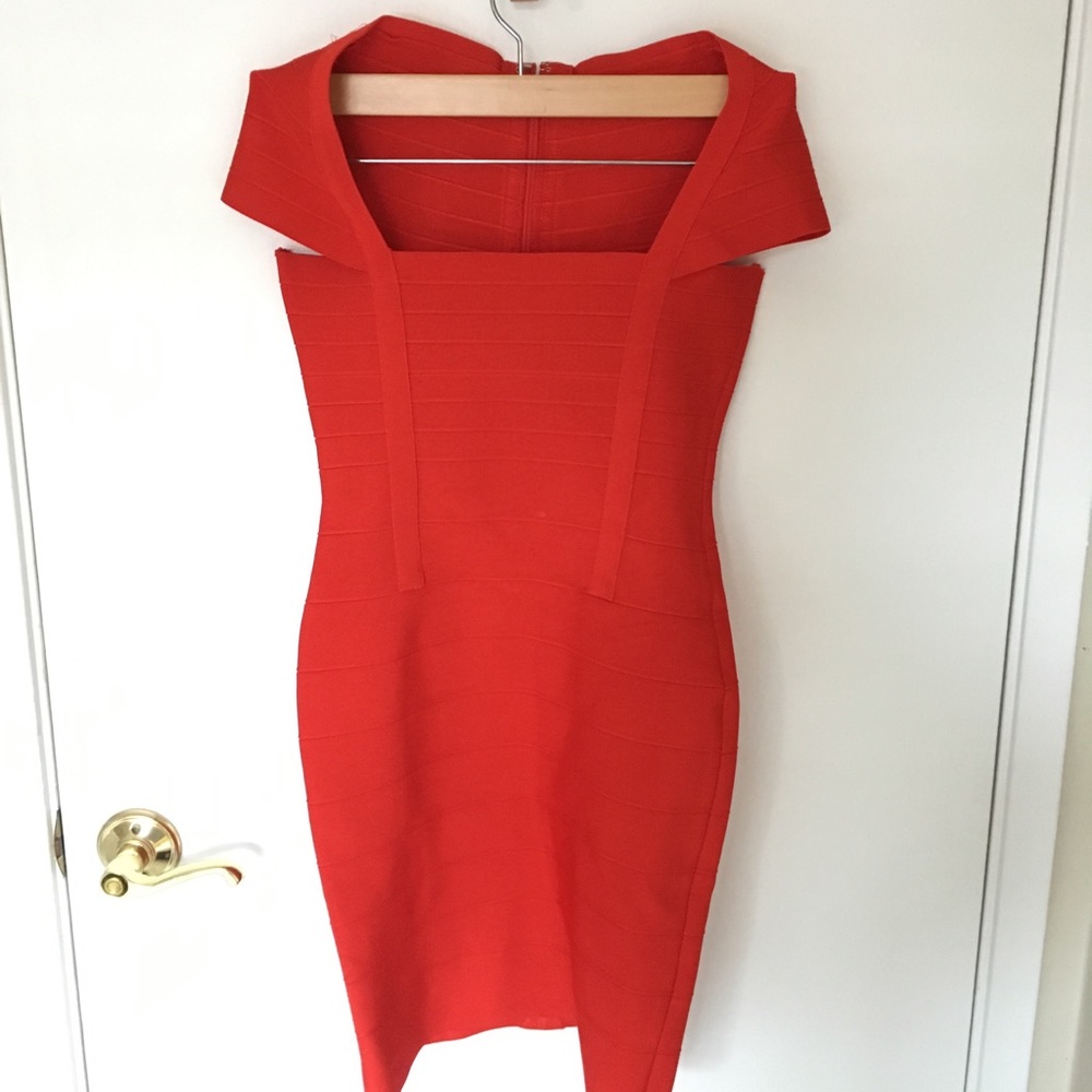 Red dress
